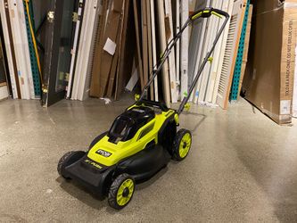 RYOBI 18V One+ HP Brushless 16″ Push Mower with Battery