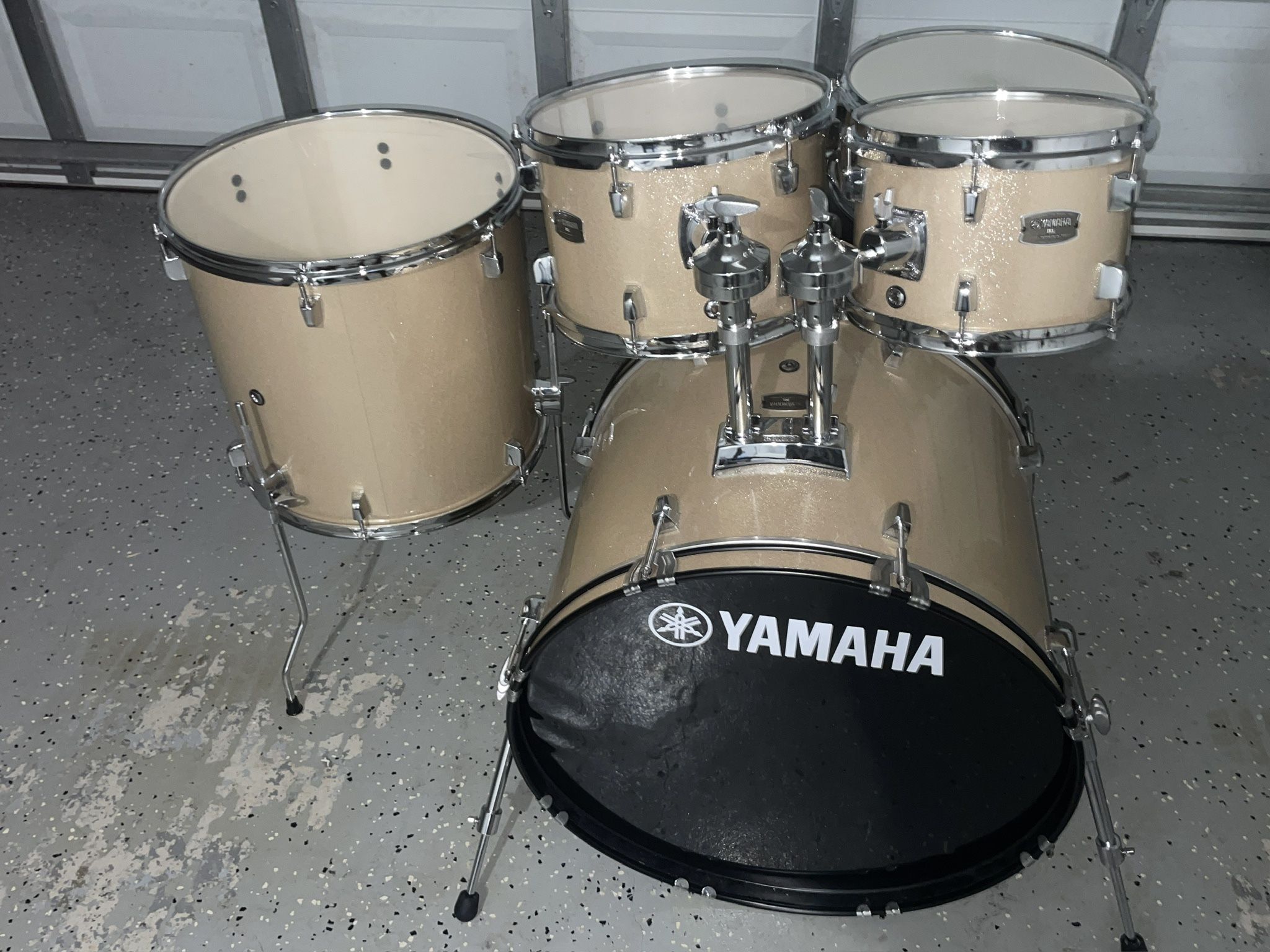 Full Professional Drum Set โ Premium Cymbals + Hardware