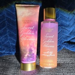 Victoria's Secret Body Fragrance
New Sweet Golden Blooms Fragrance Duo. 