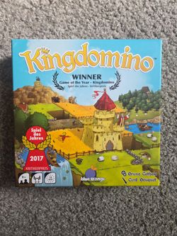 Kingdomino Board Game - Open Box, Castles unpunched