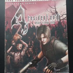 Resident Evil 4 - Brady Games Official Strategy Guide (Used)