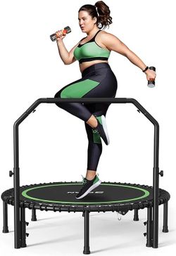 BCAN BT2 Rebounder Trampoline for Adults Bar #2334J T6-3