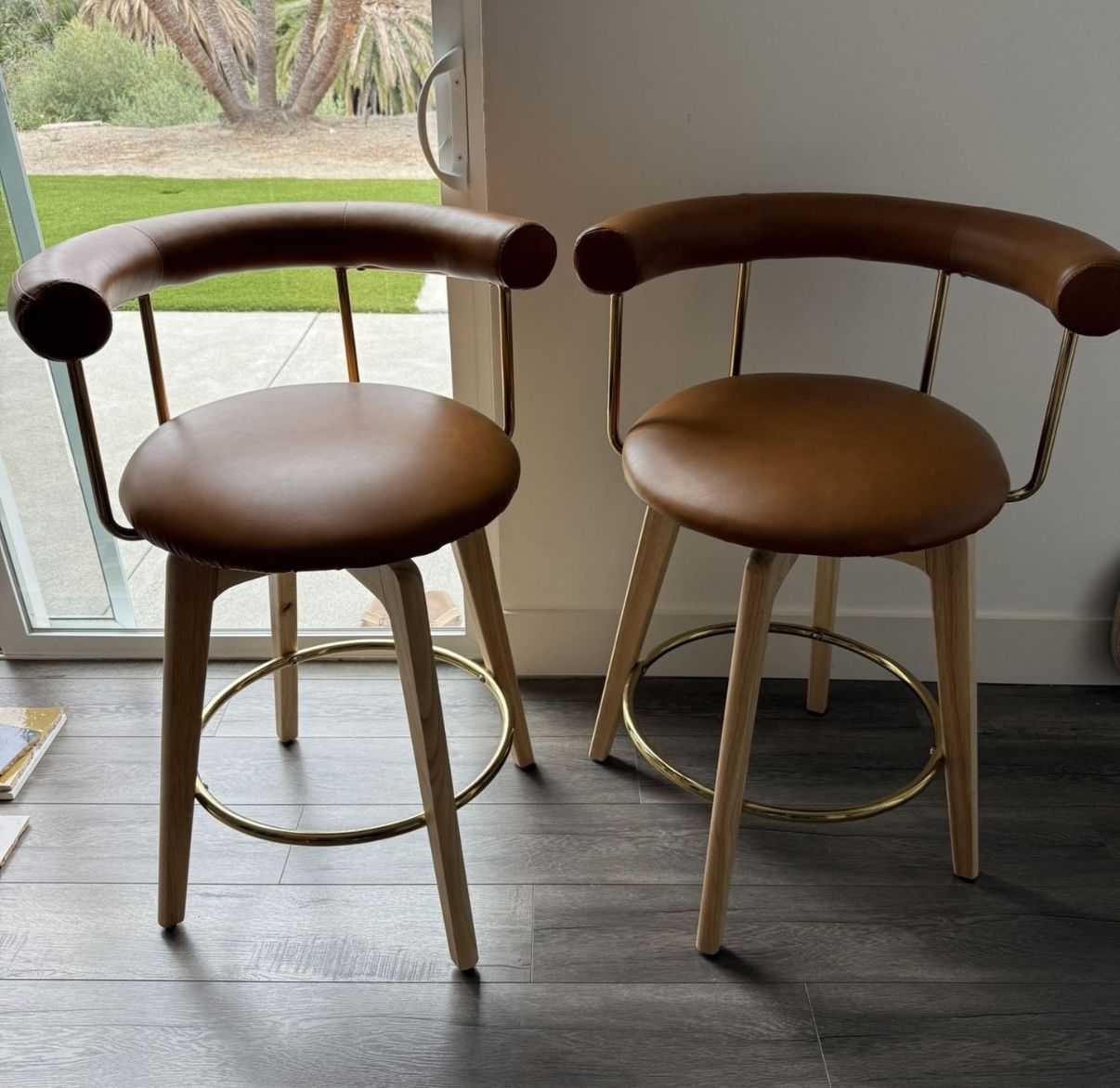 Swivel stools, Set Of 2