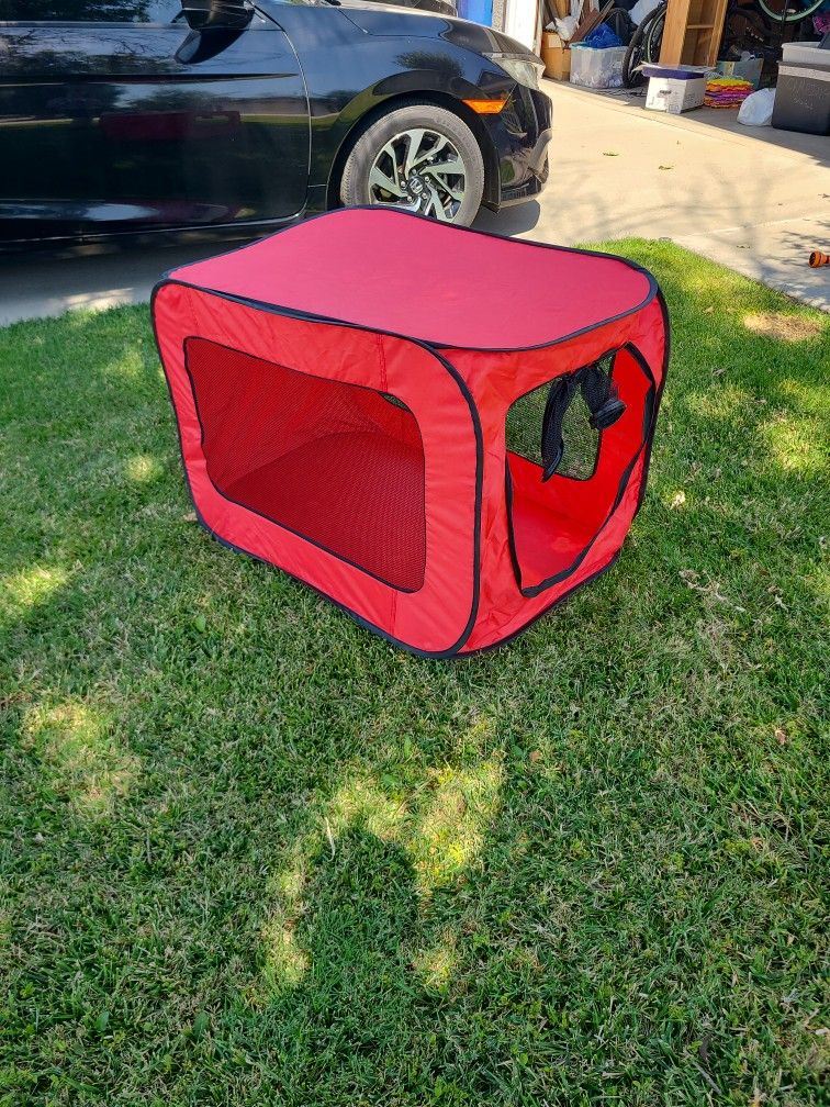 Pop Up Dog Crate