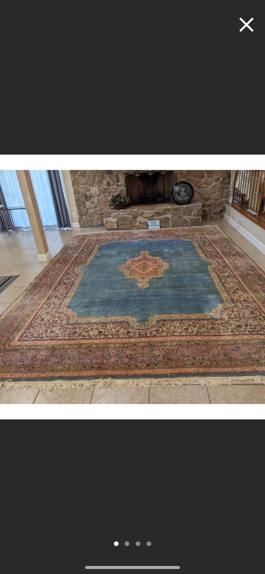 Kerman Wool Rug 12x15