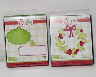 Sizzix Christmas Dies Set/2 BNIP