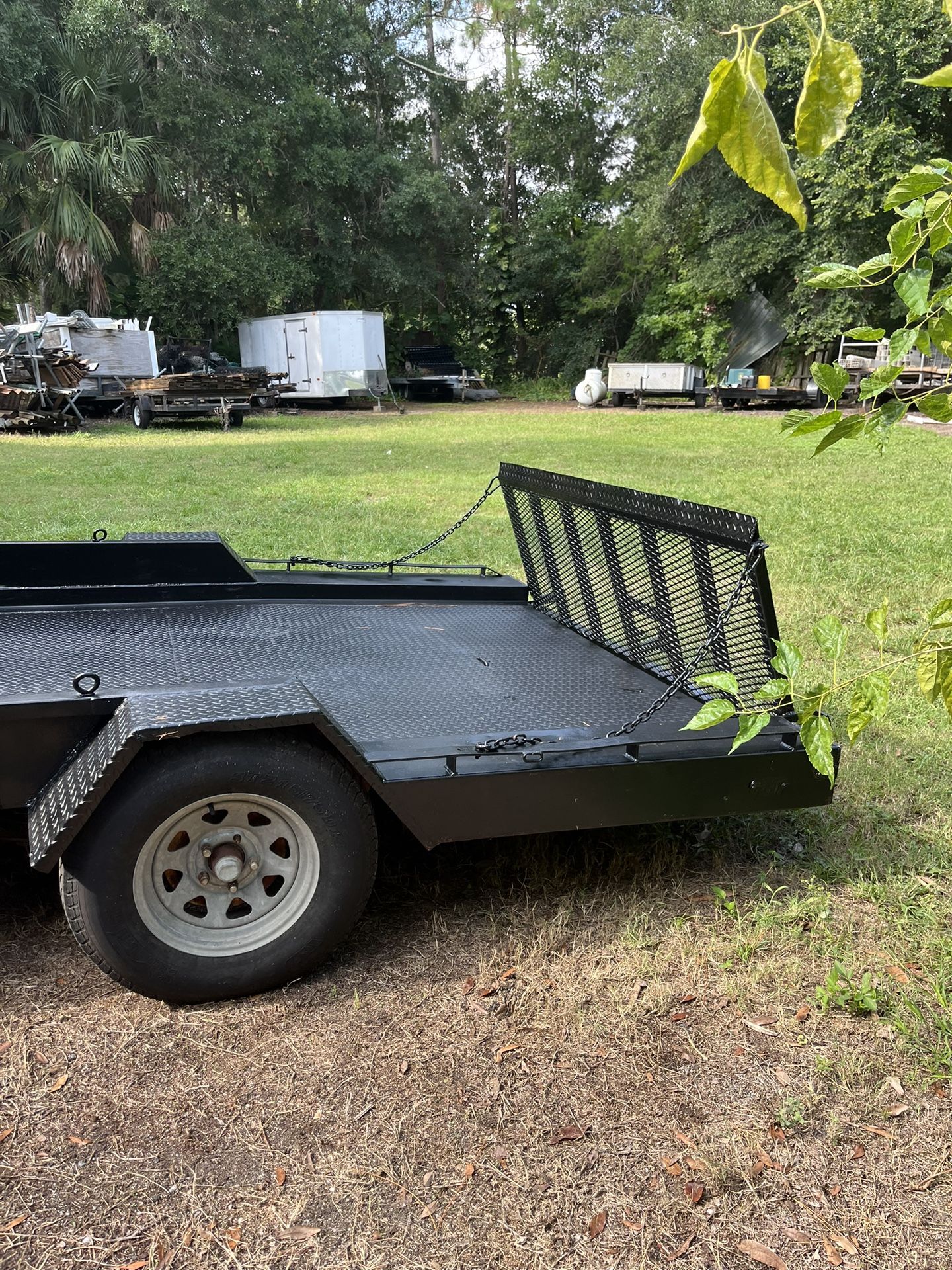 Heavy Duty 6 X 10 Walk Behind Bobcat Trailer
