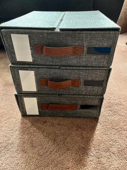 Collapsible Cubes 3 Pack