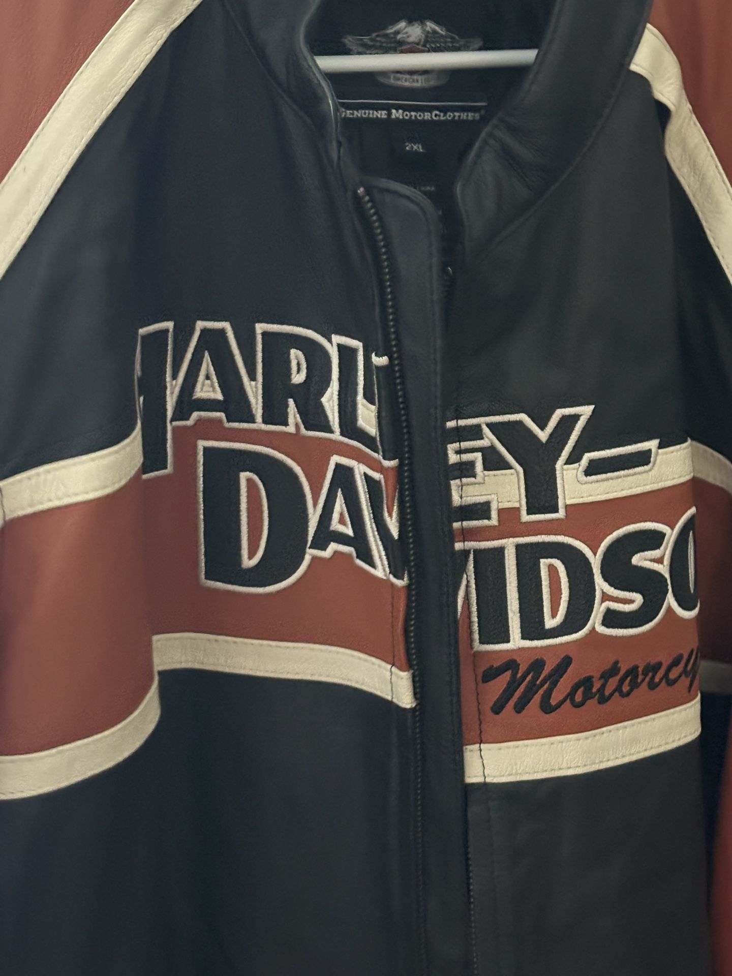 Vintage Harley Davidson Soft Leather Jacket