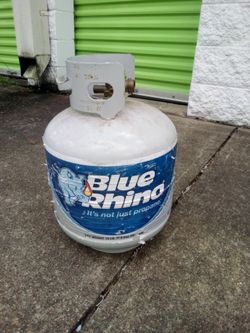 Blue Rhino propane butane bottle WITH 3.34lbs gas