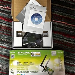 New-computer TP-LINK TL-WN781ND 150Mbps Wireless N PCI Express Adapter