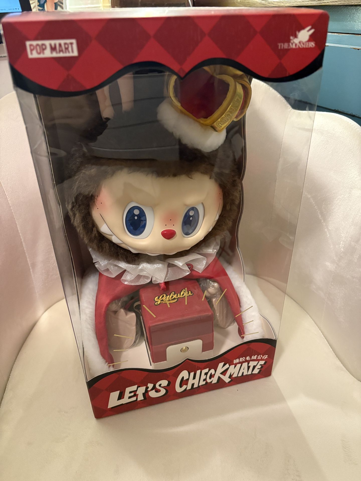 Authentic Checkmate Giant Labubu
