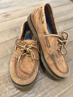 Size 13.5 Sperry Top Sider leather upper - $15!!
