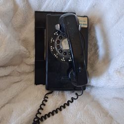 VINTAGE 50's WESTERN ELECTRIC 554 Rotary Wall Phone