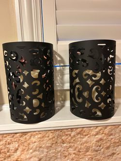 Wall decor candle holders