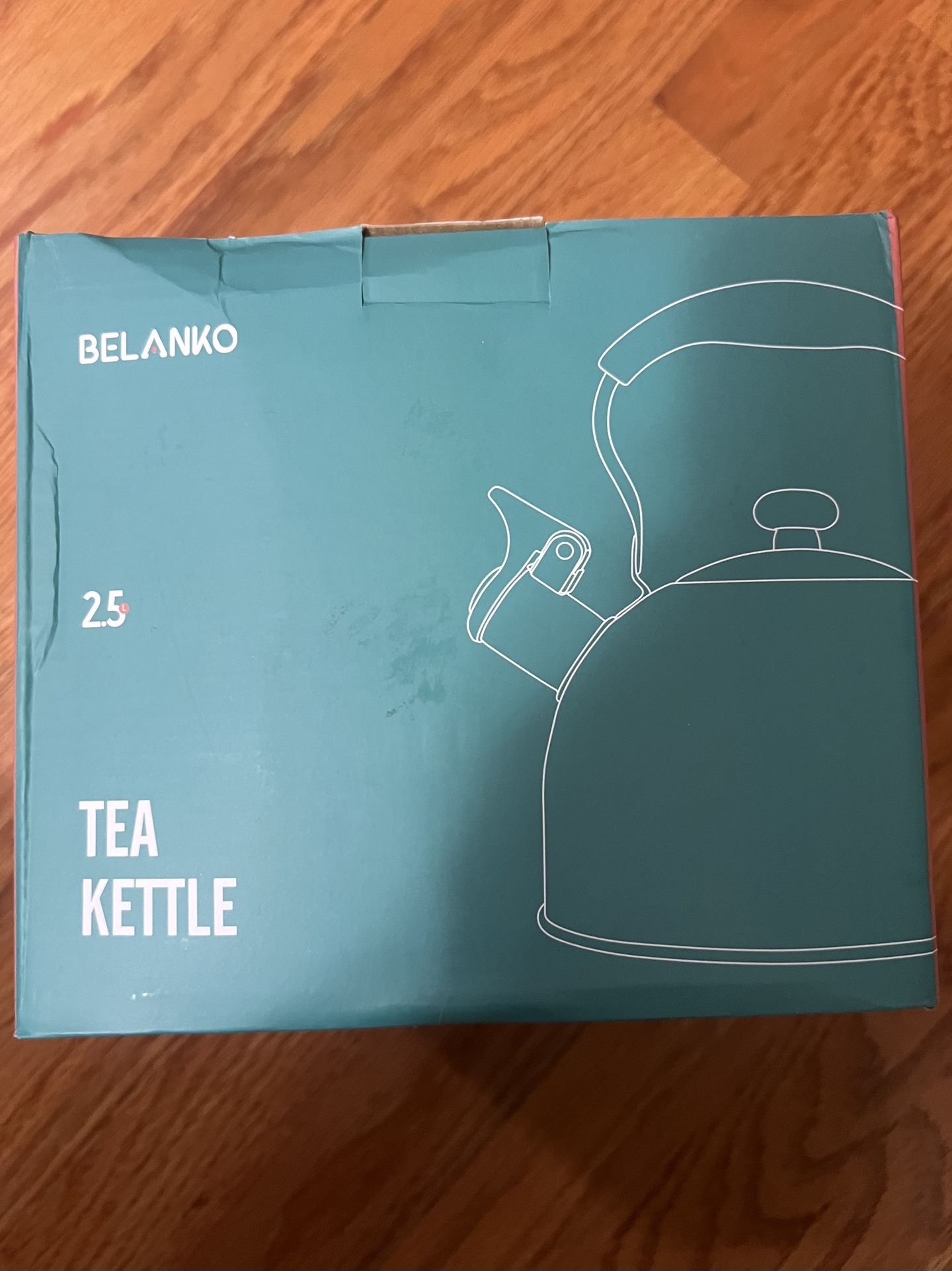 85 OZ / 2.5 Liter Whistling Tea Kettle