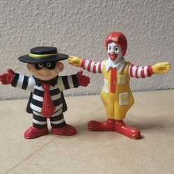 Retro McDonald's Pvc Toys