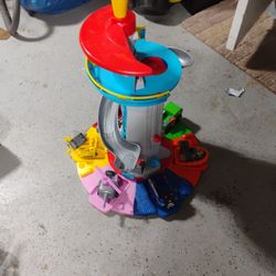 Paw Patrol Lookout Tower With Vehicles
