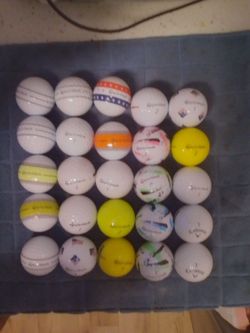 23- TaylorMade Golf Balls 2- Calloways golf balls