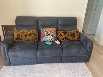 Reclining Cloud Sofa and Loveseat
