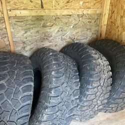 Tires From a 88 GMC Suburban But Could Be Used On A Truck. 