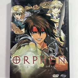 Orphen Volume 1: Spell of the Dragon Vintage 2001 DVD Tested