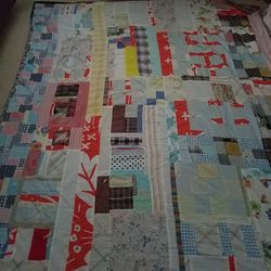 Beautiful handmade quilt