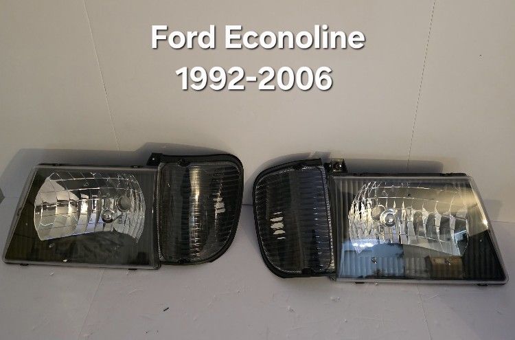 Ford Econoline 1992-2006 Headlights
