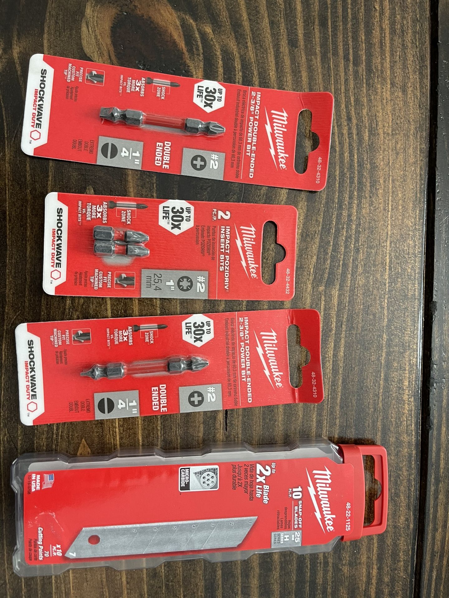 Milwaukee Tools Bits And Blades
