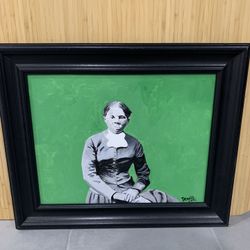 Harriet Tubman - Original/Real Framed Painting 🖼 