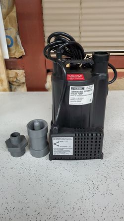 Everbilt Submersible Automatic Utility Pump