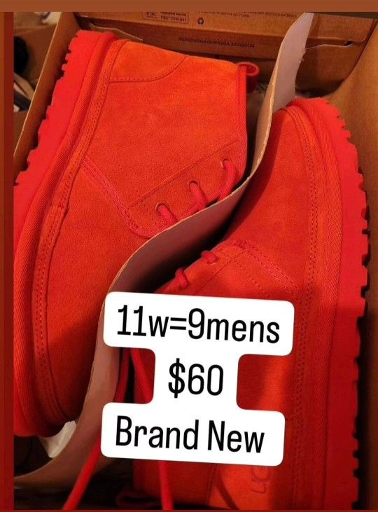 Brand New 11w=9mens Uggs $50