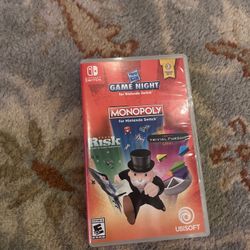Nintendo Game Night 3 in 1 Monopoly, Trivial Pursuit, Risk