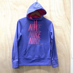 Nike Lavender Hoodie with Pink Highlights