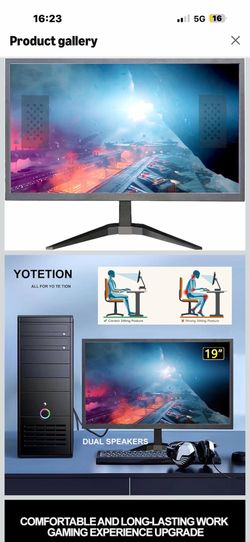 Yotetion 19inch monitor