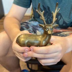 Brass Metal Deer 