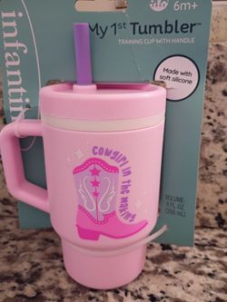 Toddler cowgirl tumbler $15