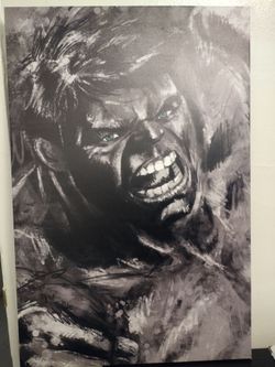 Hulk Canvas Wall Art Print