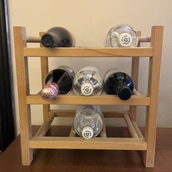 IKEA Hutten 9-Bottle Wine Rack  