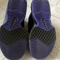 Nike LeBron 9 Low In Lakers Purple, Black, Gold Colorway