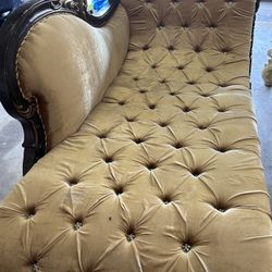 Victorian Chaise Lounge Chair 