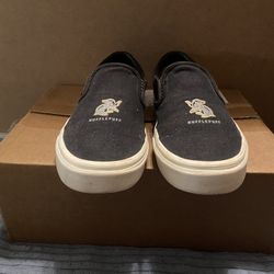 Mens Hufflepuff Slip On Vans Size 10