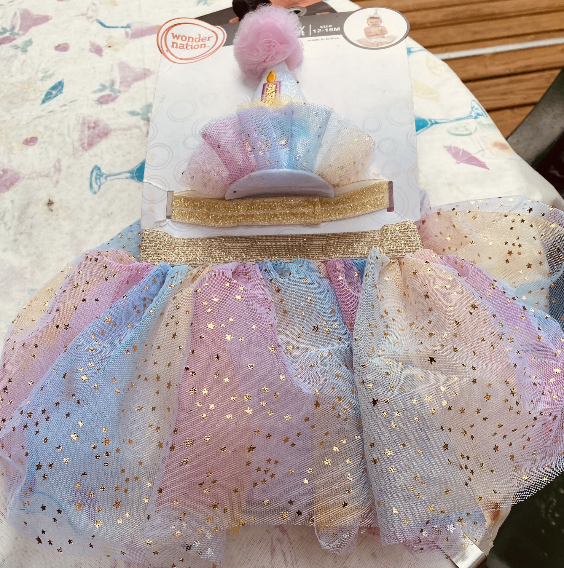 Girls 1st Birthday Tutu Outfit