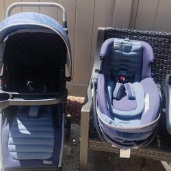Baby Car Seat Stroller Set And More