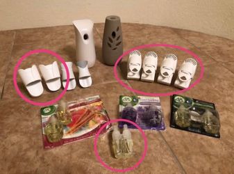 Lot of Air Fresheners and Dispensers