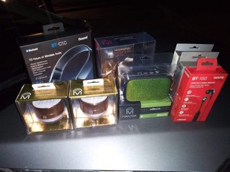 Bluetooth speakers & headphones