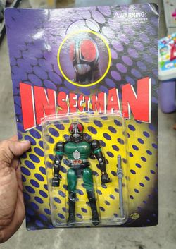 Vintage insect man action figure from the '90s