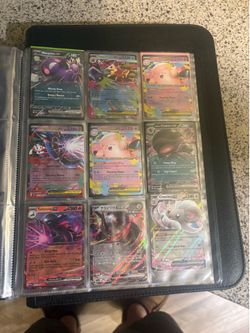 Pokemon cards modern full arts and EXs