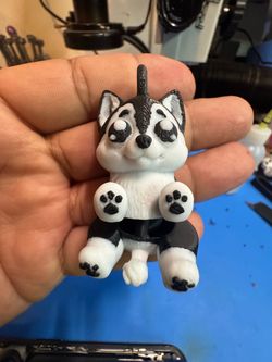 Dog lovers keychain