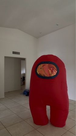 Among Us Inflatable Costume Red